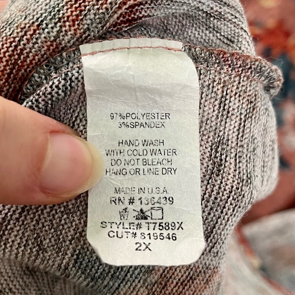 SJS - Dusty Rose Floral Sweater - Picture 8 of 8